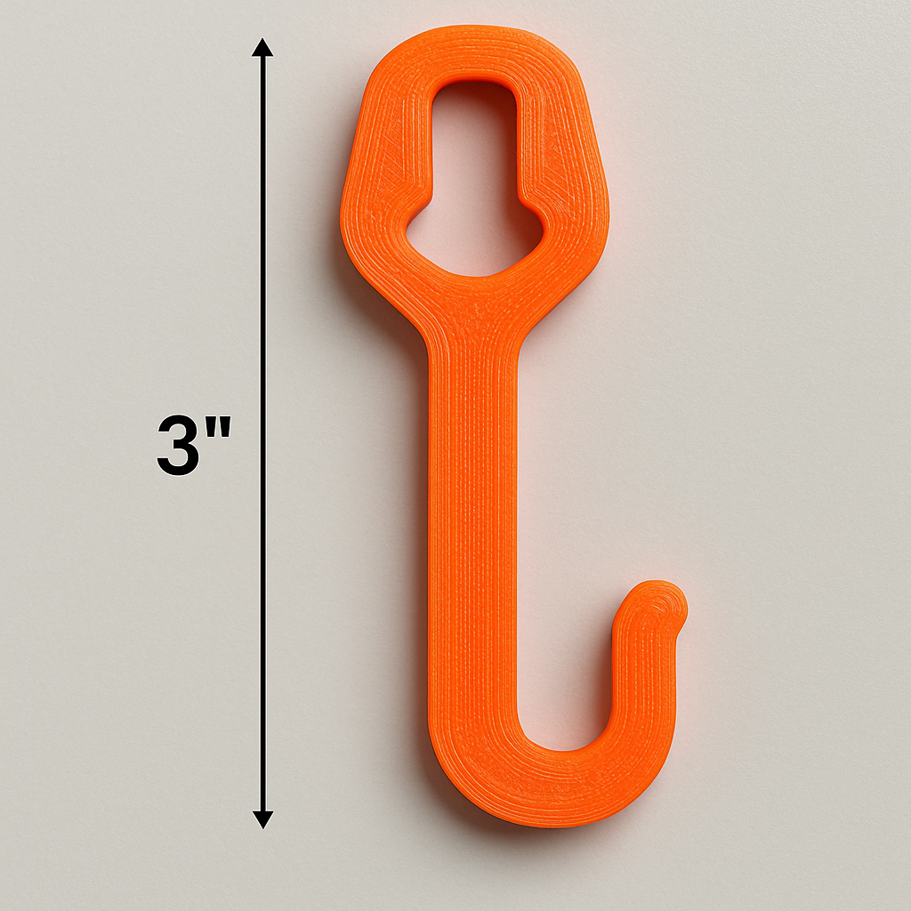 Crab Trap Door Hook – Small & Large (4-Pack)