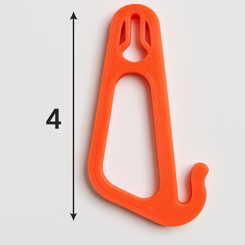 Crab Trap Door Hook – Small & Large (4-Pack)